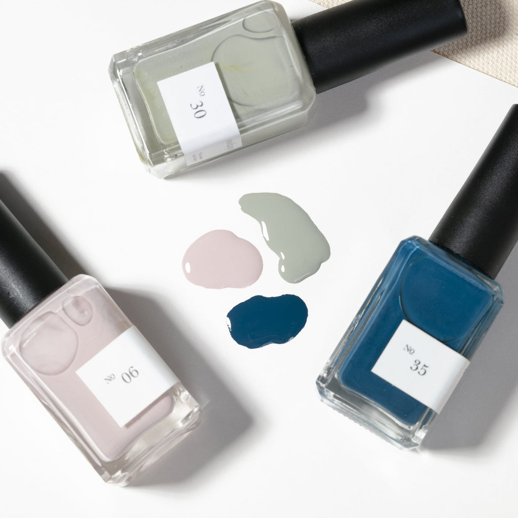 Shop Sundays Studio nail polish in Canada. A beautiful selection of colours from neutral hues to bright pops of colour. Polishes are vegan, cruelty free & vegan