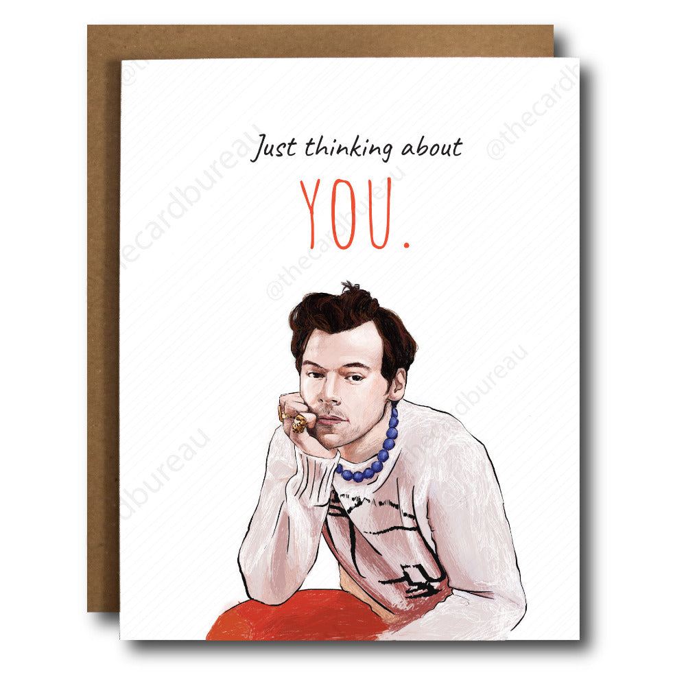 HARRY STYLES • THINKING OF YOU CARD