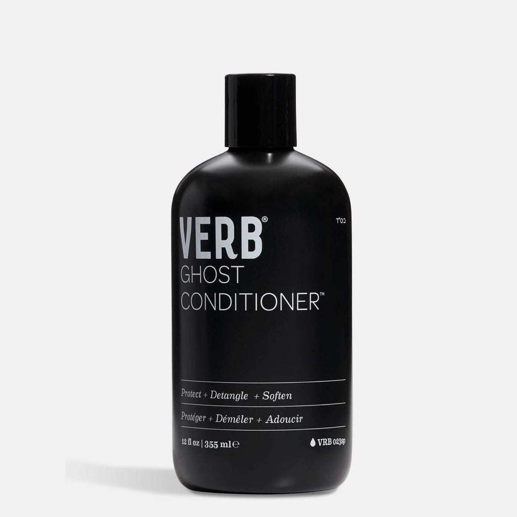 Shop Verb Ghost Conditioner in Canada. Hydrating Treatment for hair with nourishing goodness that leaves your hair feeling shiny and voluminous. Paraben, gluten and cruelty free haircare that doesn't break the bank. Salon quality products for all hair types whether your hair is curly or straight we got you.