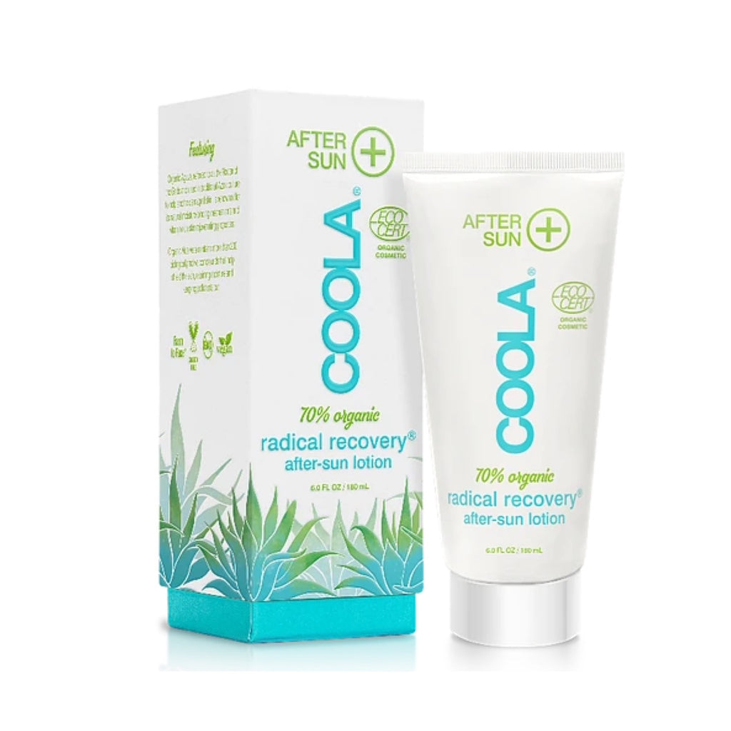 Coola Radical Recover Organic After Sun Skin Repair is like a wheatgrass shot for your skin.